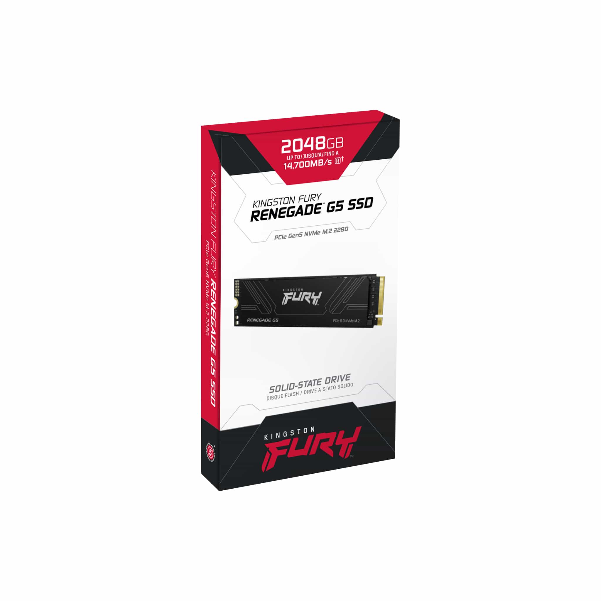 Kingston Fury Renegade G5 NVMe SSD 2048GB Kingston Fury Renegade G5 NVMe SSD 2048GB